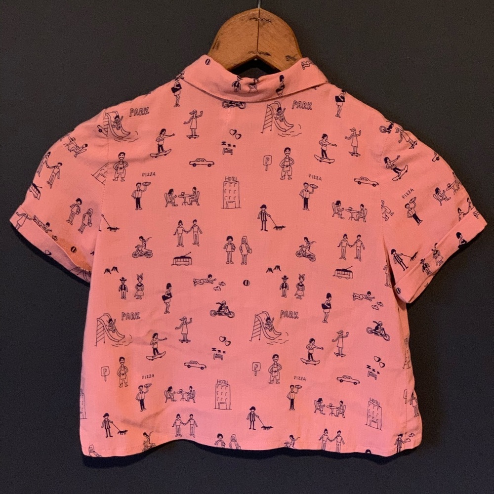 Nice Things Mini Camp Shirt w/ Pocket - Picture 5 of 9